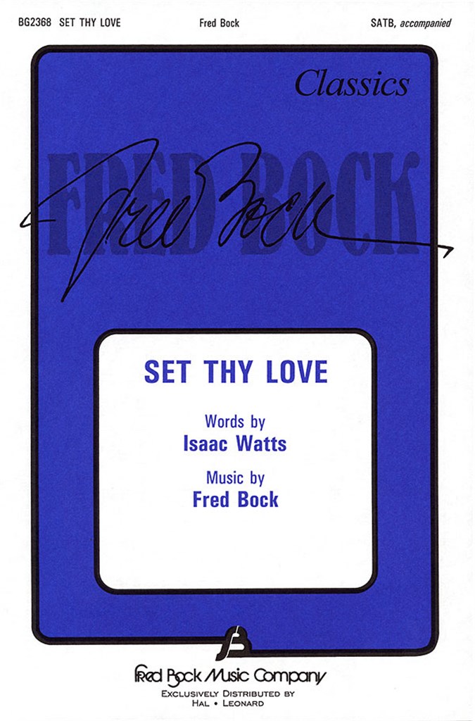 Set Thy Love